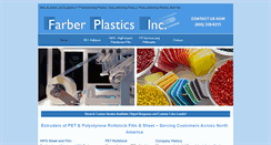 Desktop Screenshot of farberplastics.com